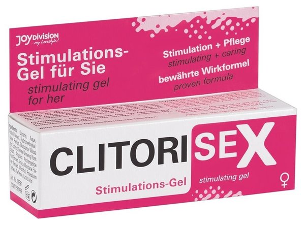 Clitorisex Stimulationsgel für Sie