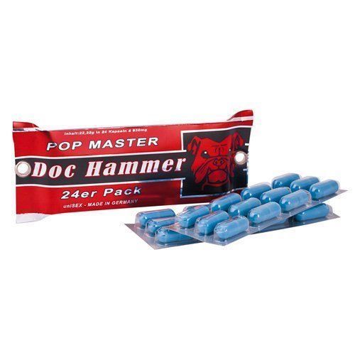 Doc Hammer Pop Master Potenzmittel 24 Kapseln