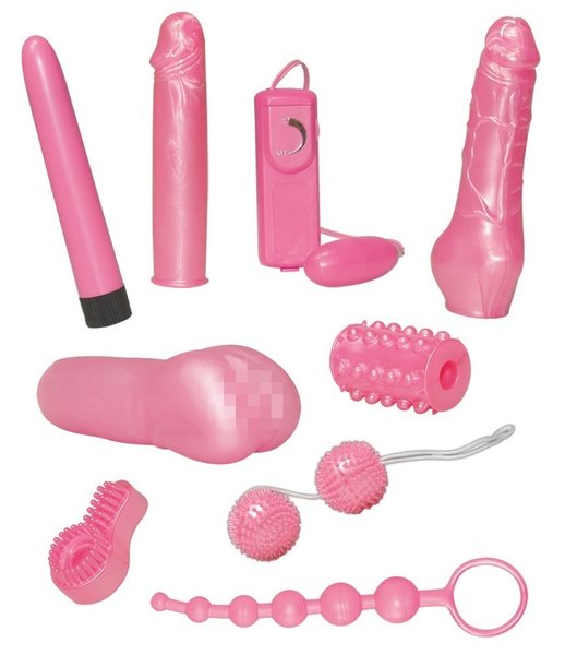 Love Toy Set 9-teilig Pink
