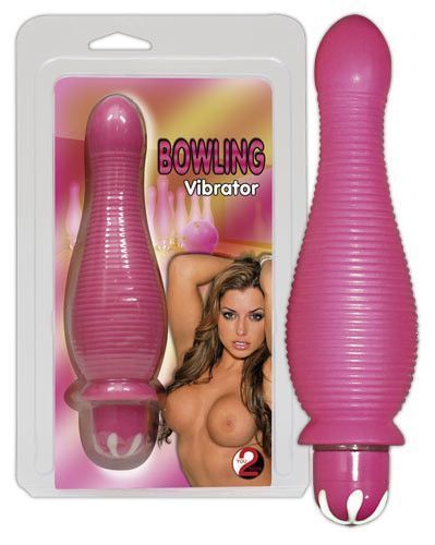 Bowling Vibrator Pink 18,5 cm