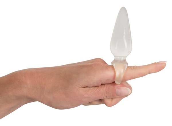 Finger Plug Analplug Transparent