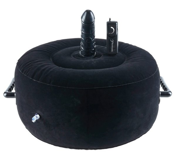 Vibrating Seat Sexkissen schwarz mit Vibrator bis 136kg