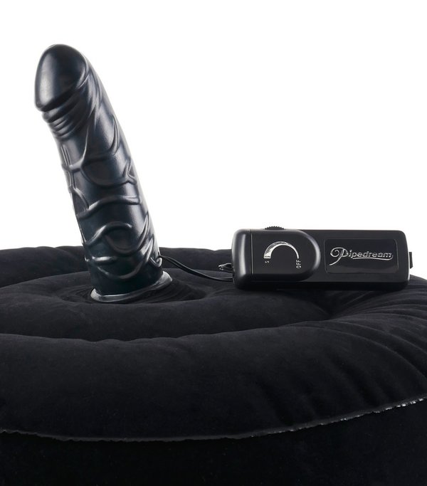Vibrating Seat Sexkissen schwarz mit Vibrator bis 136kg