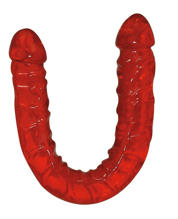 Jelly Doppel - Dildo Rot 43 cm
