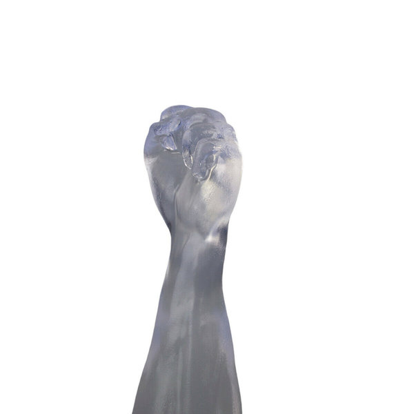 Fisting Dildo Transparent Anal- Vaginal-Faust 18 cm lang Ø ca. 4 cm