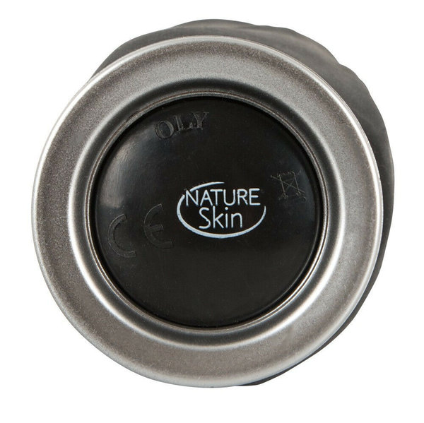 Natur Vibrator Schwarz 23 cm 8 Vibrationsmodi mit Eichel und Äderung