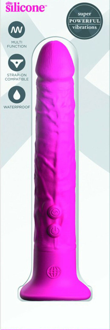 Silicone Wall Banger Vibrator Pink