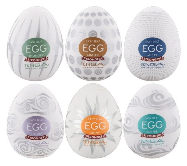 Special Edition 6 er Set Masturbatoren Egg Variety II