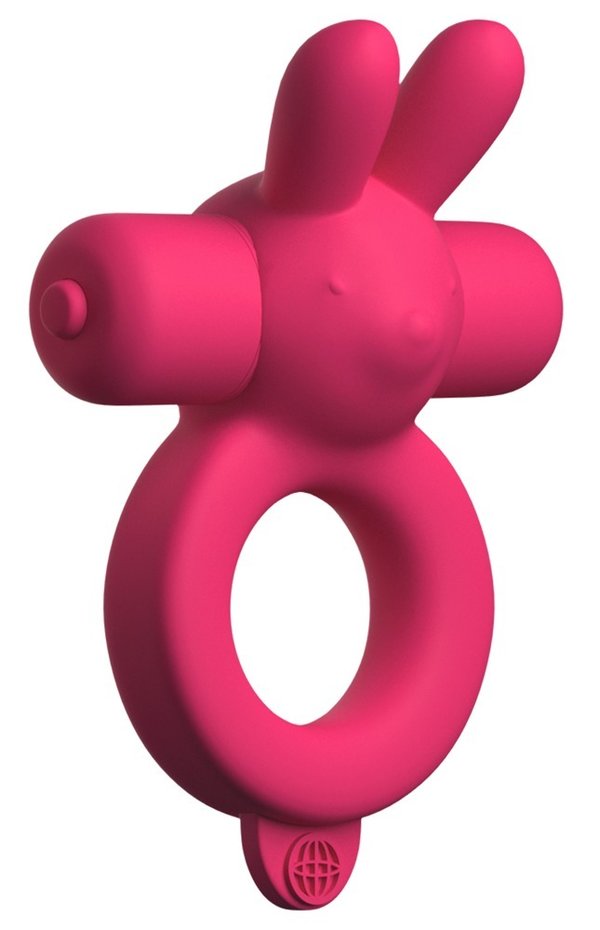 Paar Toy Set Pink Vibrator, Bunny Penisring, Vibrobullet