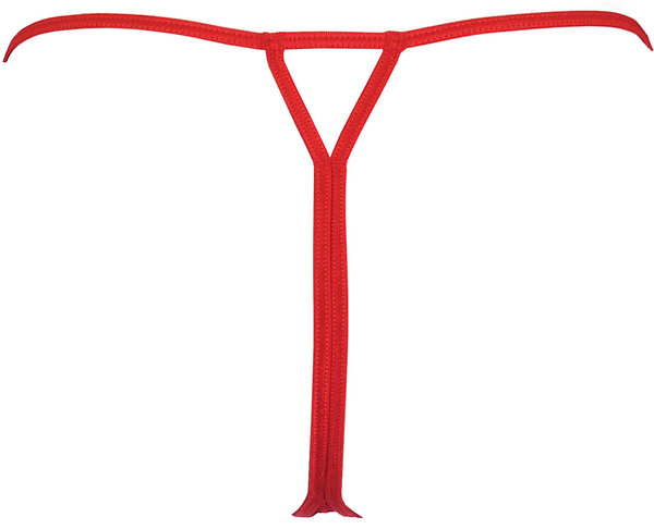 Sexy String rot mit offenem Schritt Gr. S, M, L, XL