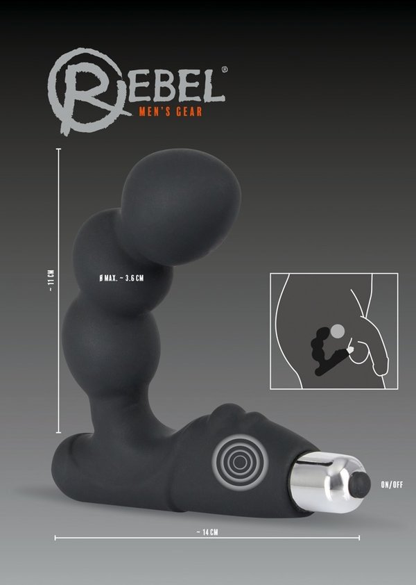 Rebel Prostata Stimulator Bead-Shaped