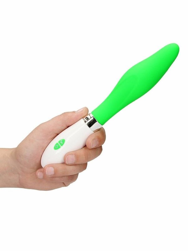 Formschöner Vibrator Neon-Grün